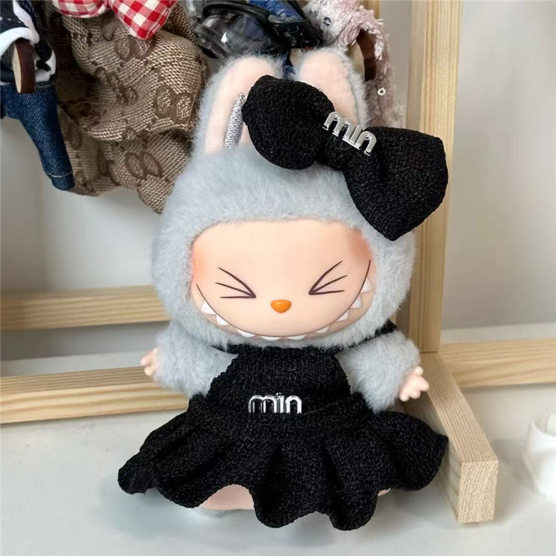 Baby Clothing Usa - 15 17cm para muñeca Labubu coreano