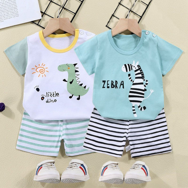 Baby Clothing Dividers - Camisetas de algodón + Pantalones cortos,