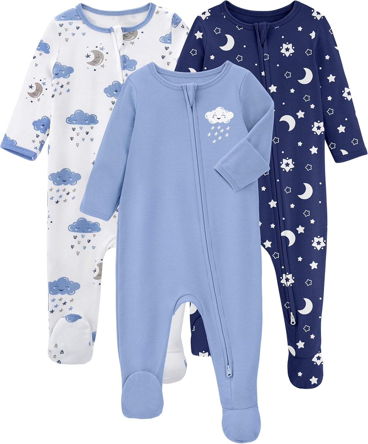 Baby Clothing Organic - Pijamas para Bebé 100% Algodón Orgánico,