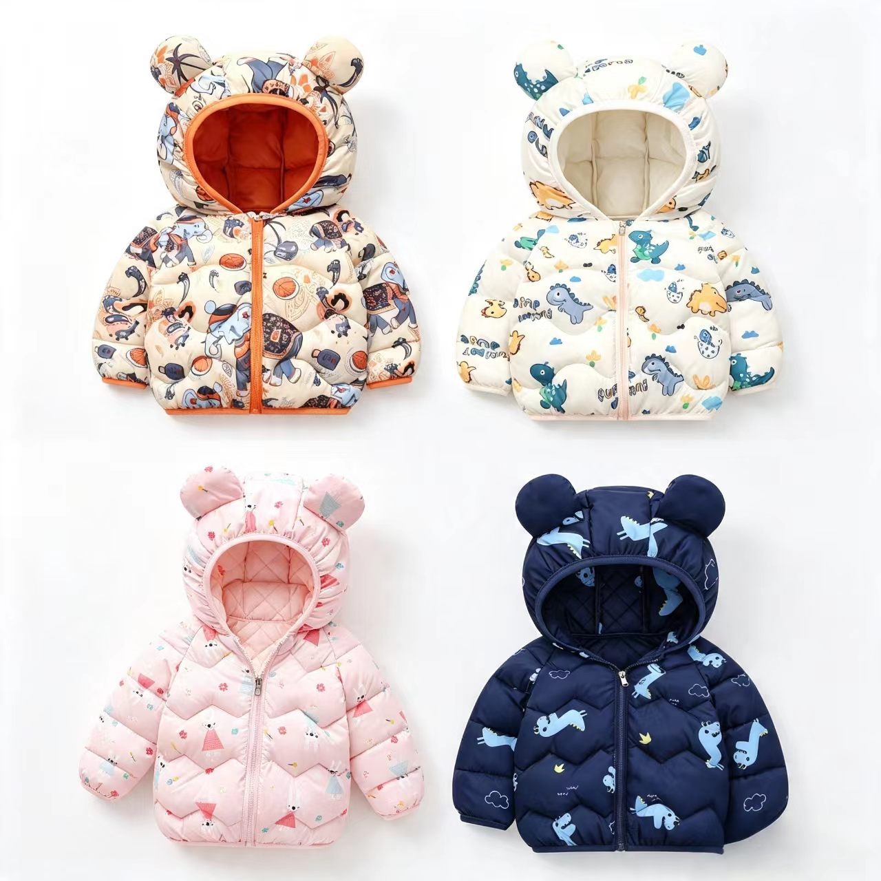 Baby Clothing Dividers - Abrigo Infantil, Chaqueta de Dibujos Animados