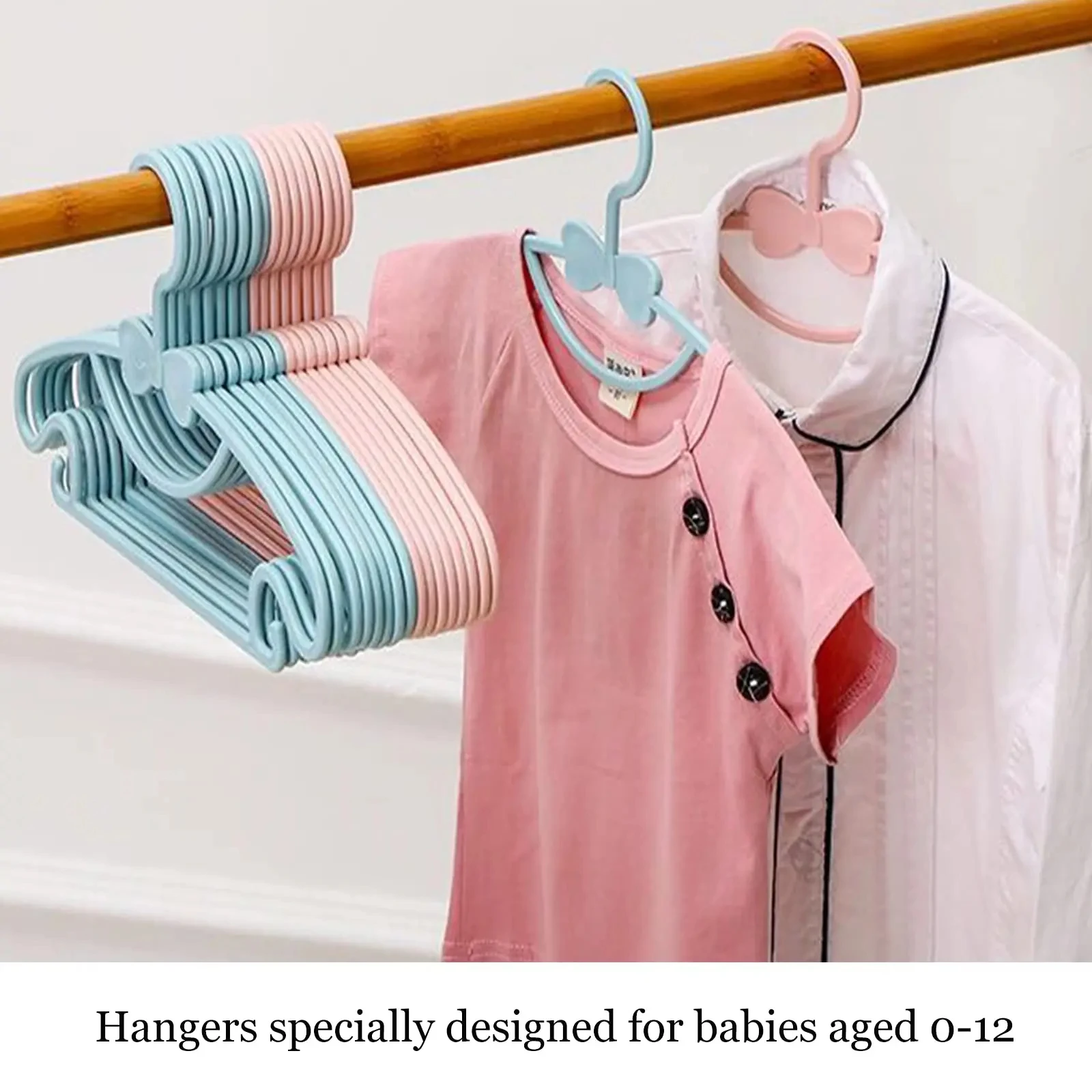 Colgador para Bebés, 10 Piezas - Baby Clothing Hanging Rack reseña y precio