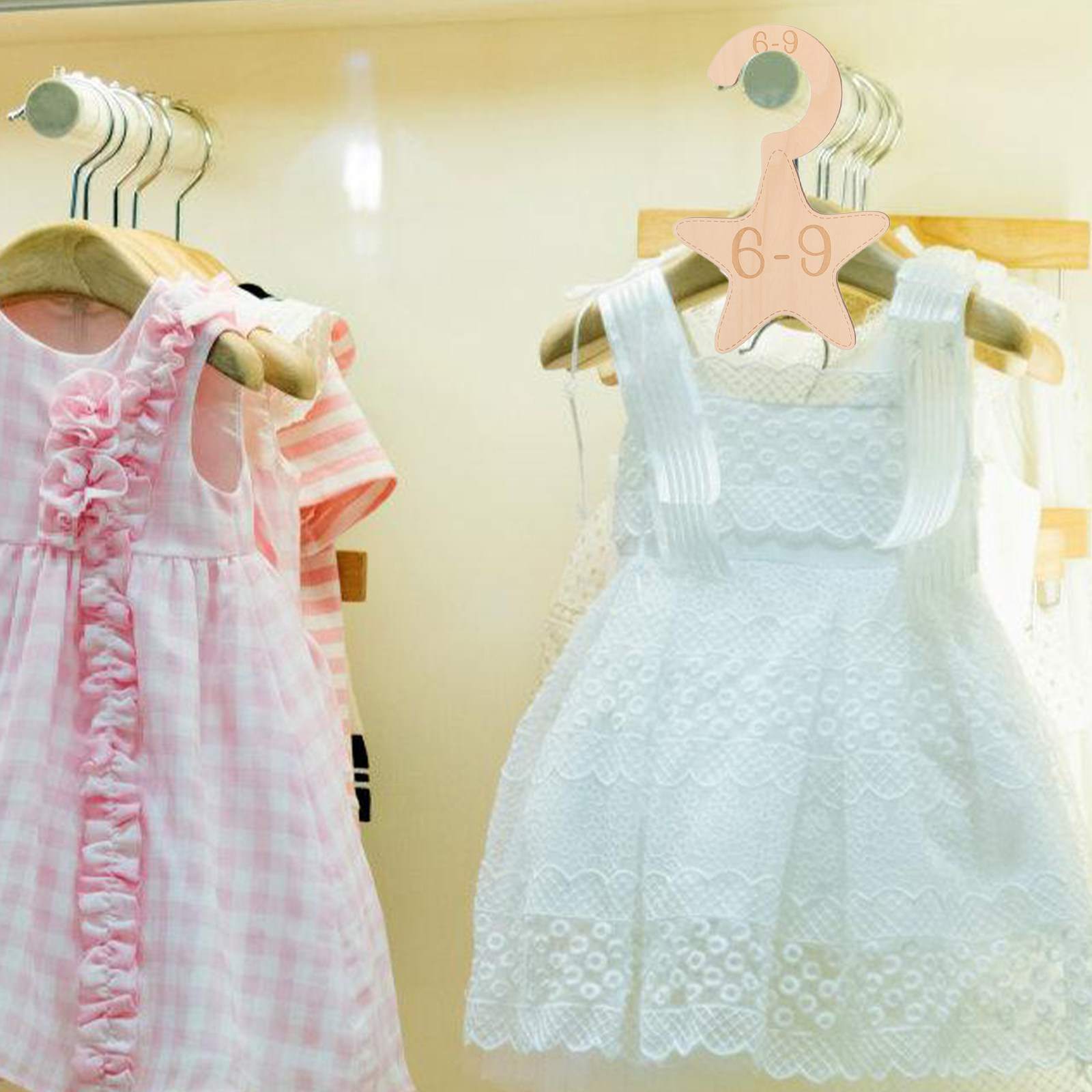 7 Divisores de Madera para Arm - Baby Clothing Dividers reseña y precio
