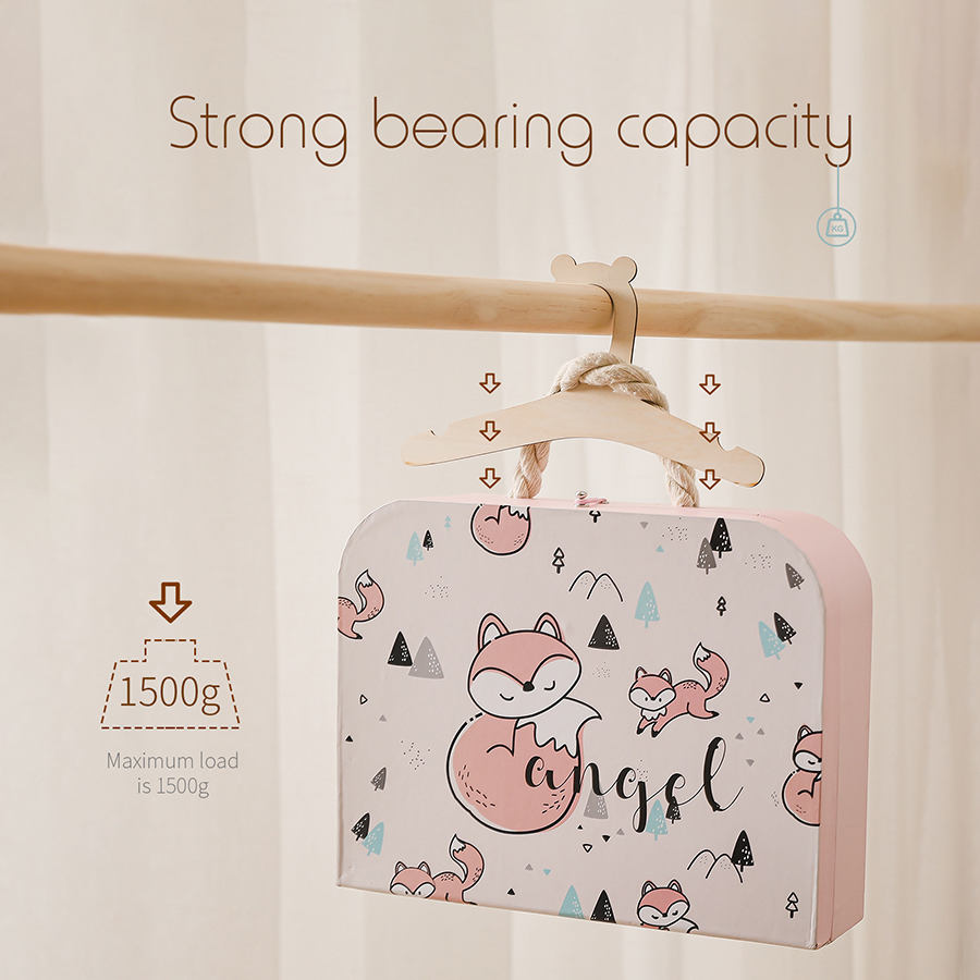 10 unids/set de percha creativ - Baby Clothing Hanging Rack reseña y precio