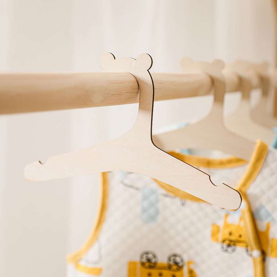 10 unids/set de percha creativ - Baby Clothing Hanging Rack reseña y precio
