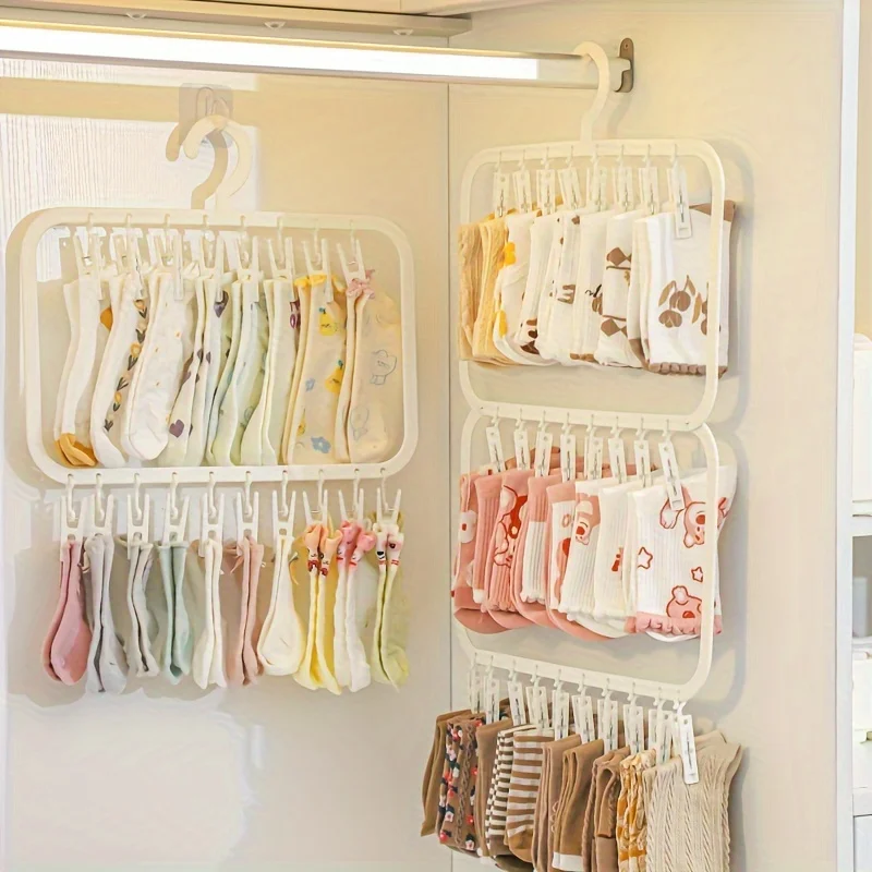 Perchero Multiclip para Bebés, - Baby Clothing Hanging Rack reseña y precio