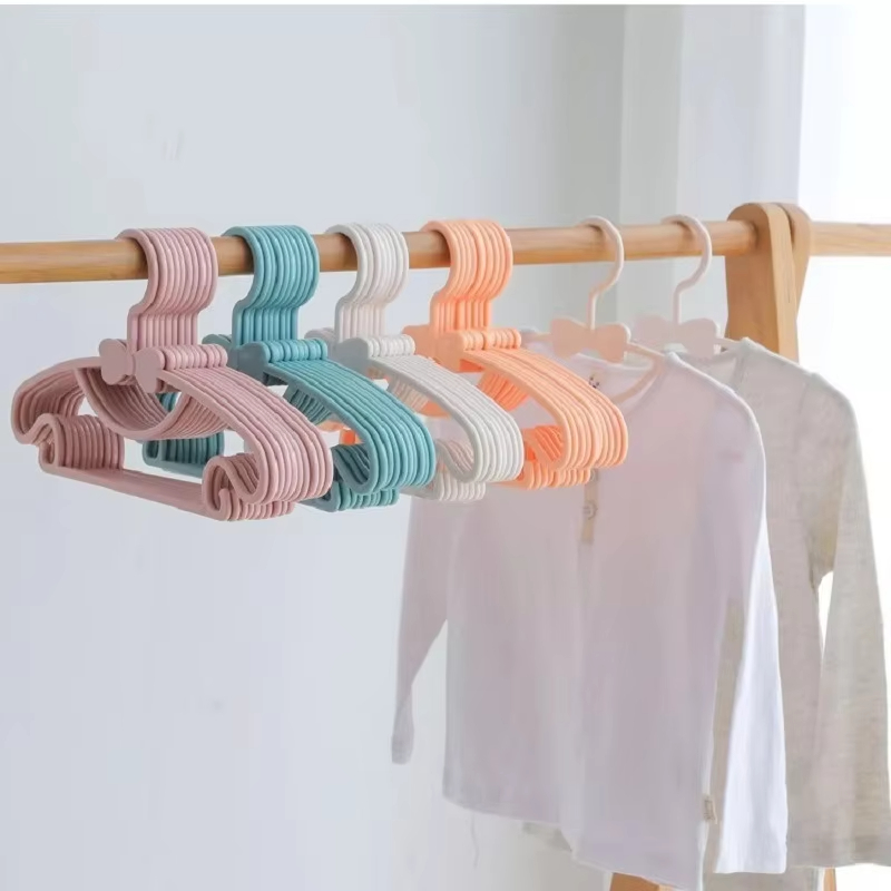 10 perchas portátiles de plást - Baby Clothing Hanging Rack reseña y precio