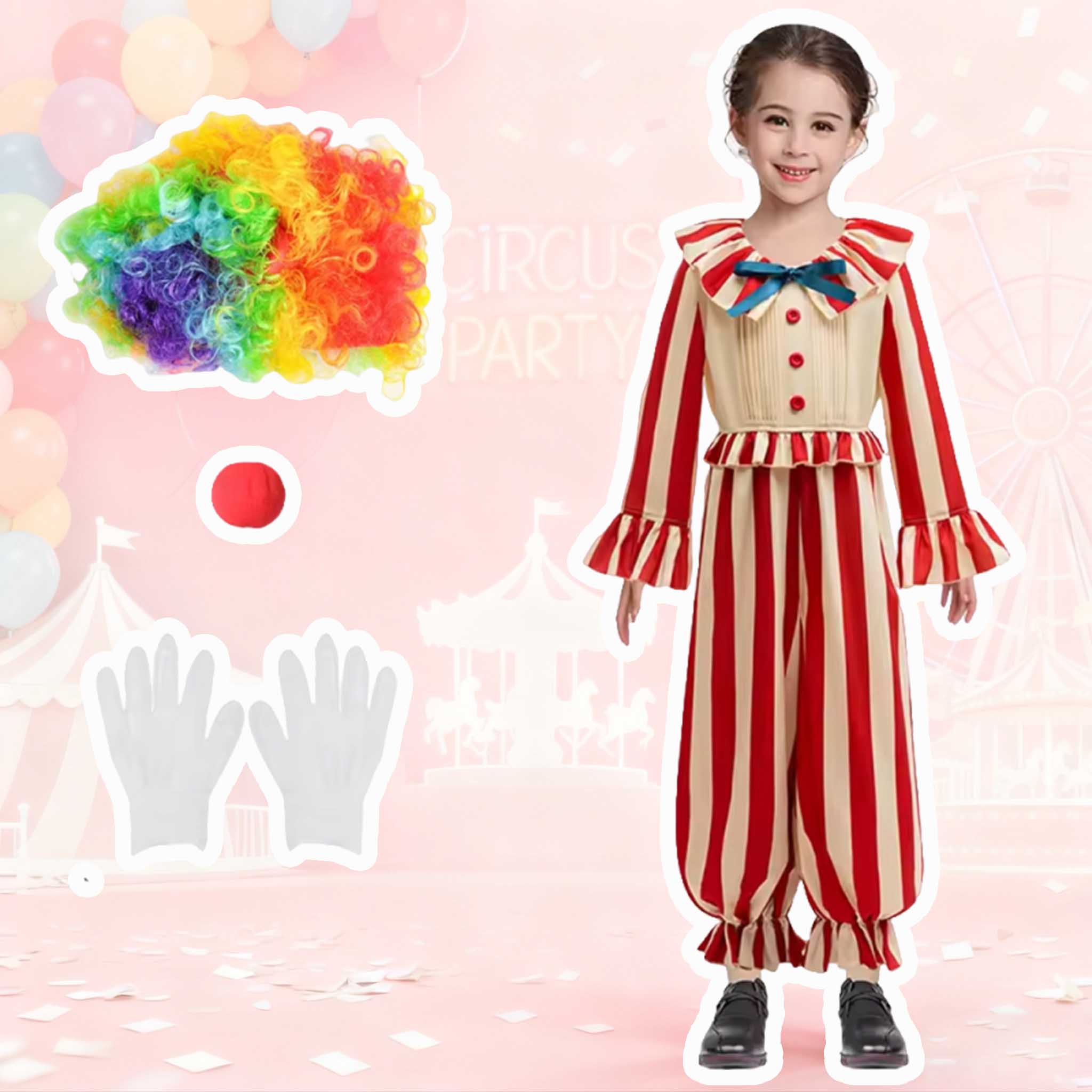 Trajes de payaso de Halloween  - Baby Clothing Usa reseña y precio