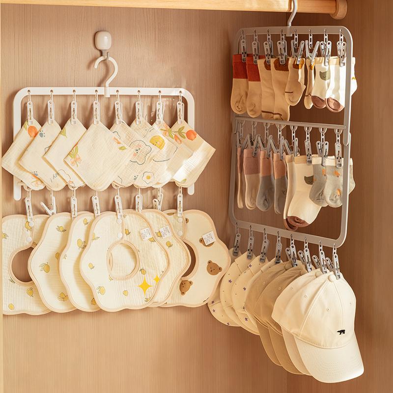 Colgador de secado de calcetin - Baby Clothing Hanging Rack reseña y precio